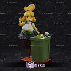 Isabelle Animal Crossing Micro STL Files
