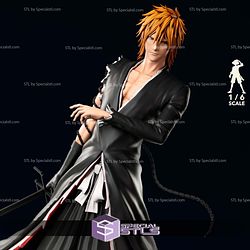 Ichigo Kurosaki Dangai Form STL Files