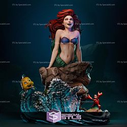 Little Mermaid of the Ocean STL Files