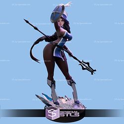 Maiden Ice Rose Nikke Goddess of Victory V3 STL Files