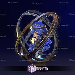 Layla Chibi Genshin Impact STL Files