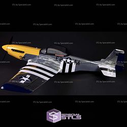 Mustang P-51 3D Printed RC Models