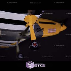 Mustang P-51 3D Printed RC Models