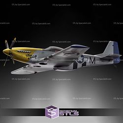 Mustang P-51 3D Printed RC Models