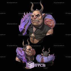 Orcs and Goblins Bust Campaign STL Files