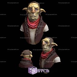 Orcs and Goblins Bust Campaign STL Files