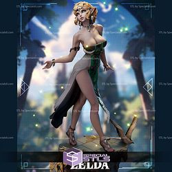 Princess Zelda Majesty STL Files