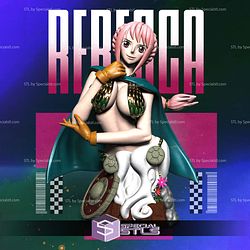 Rebecca One Piece Bust STL Files