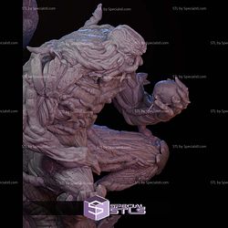 Swamp Thing on Tree STL Files