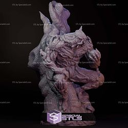 Swamp Thing on Tree STL Files