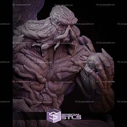 Swamp Thing on Tree STL Files