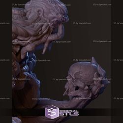 Swamp Thing on Tree STL Files