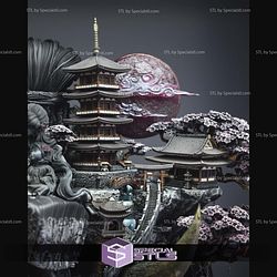 Tenjin Mind Eclipsed Memories Wall Mask STL Files
