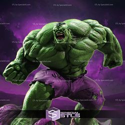 The Incredible Hulk Short Hair STL Files
