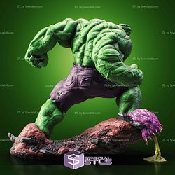 The Incredible Hulk Short Hair STL Files