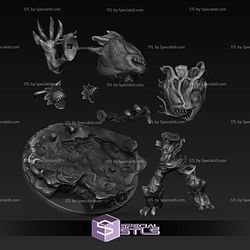 Venom Groot Chibi V2 STL Files