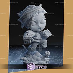 Vi Chibi Jumping STL Files