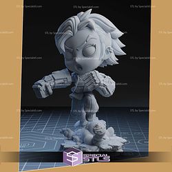 Vi Chibi Jumping STL Files