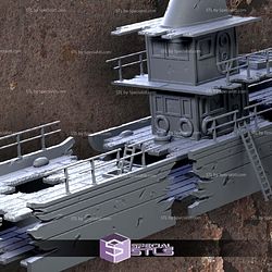 Wrecked Ship Campaign 3D Printable Terrain