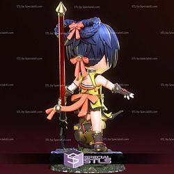 Xiangling Chibi Genshin Impact STL Files