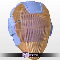 Cosplay STL Files Tron Ares Helmet V2