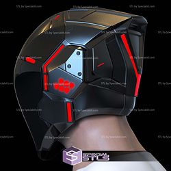 Cosplay STL Files Tron Ares Helmet V2