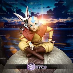 Aang Appa and Momo STL Files