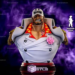 Akainu Admiral of the Navy STL Files