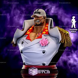 Akainu Admiral of the Navy STL Files