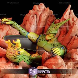 Android C16 vs Cell Diorama STL Files