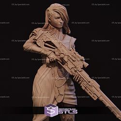 Aryn the Sniper Assassin Stand STL Files