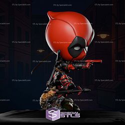 Deadpool Chibi Battle STL Files
