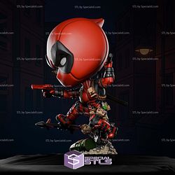 Deadpool Chibi Battle STL Files