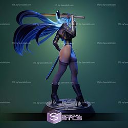 Esdeath and Katana STL Files