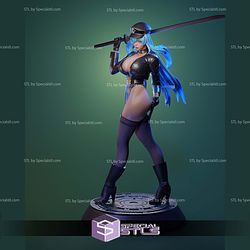 Esdeath and Katana STL Files