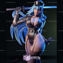 Esdeath and Katana STL Files