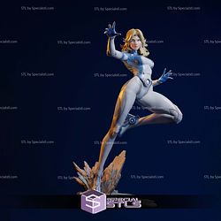 Invisible Woman Marvel Rivals Standalone V2 STL Files