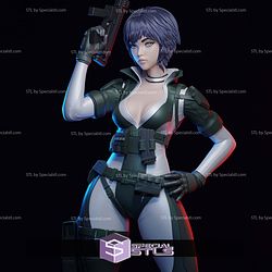 Motoko Kusanagi Battle Version STL Files