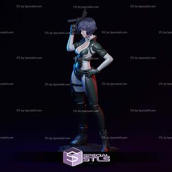 Motoko Kusanagi Battle Version STL Files