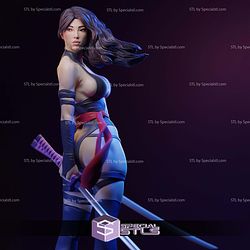 Psylocke Betsy Braddock STL Files