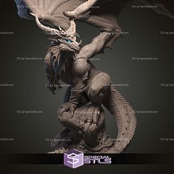 Ysera Dragon Warcraft STL Files