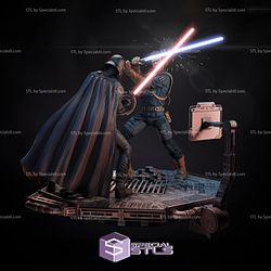Cal Kestis and Second Sister 3D Printable from Star Wars STL Files - Base