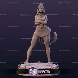 Ankhsu Ankha The Egyptian Girl STL Files