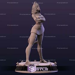 Ankhsu Ankha The Egyptian Girl STL Files