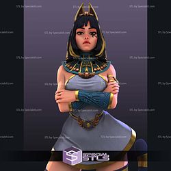 Ankhsu Ankha The Egyptian Girl STL Files