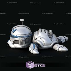 Basic STL Collection Super Turtle Captain Rex