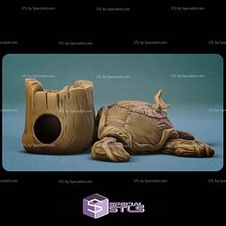 Basic STL Collection Super Turtle Groot