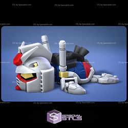 Basic STL Collection Super Turtle Gundam RX78