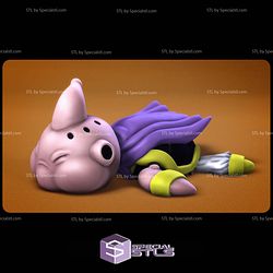 Basic STL Files Super Turtle Majin Buu