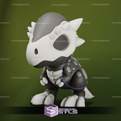 Boney Dino Pachycephalosaurus STL Files